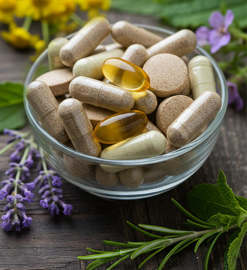 Reine natuerliche Rohstoffe